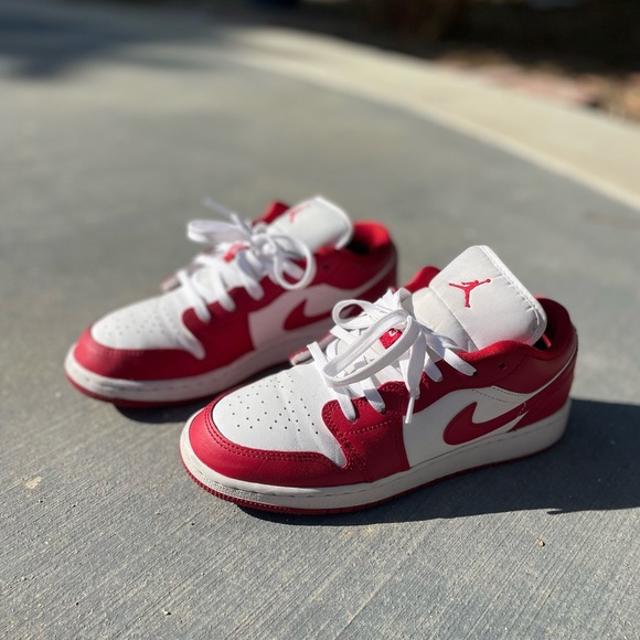 Air Jordan 1 Lows Gym red white - Picture 6 of 9
